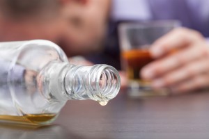 Uncontrolled consumption of alcohol
